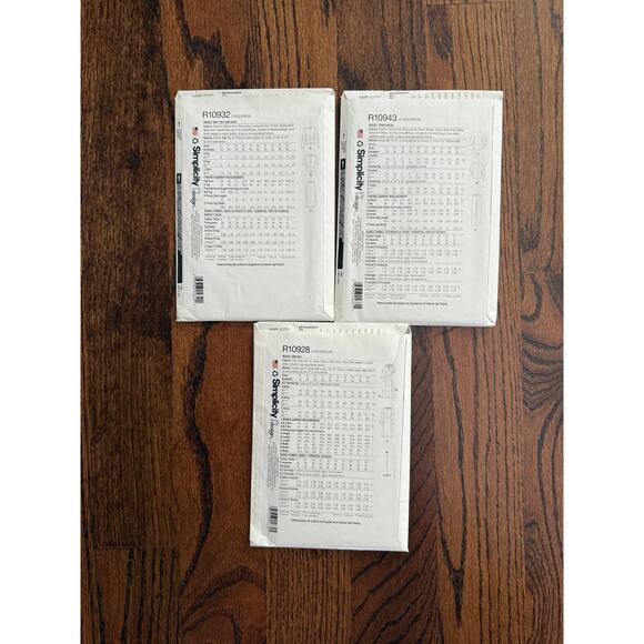 6-Sewing Pattern Bundle Lot Simplicity Coordinate Tops Dress Skirt Summer Fall - Picture 4 of 8